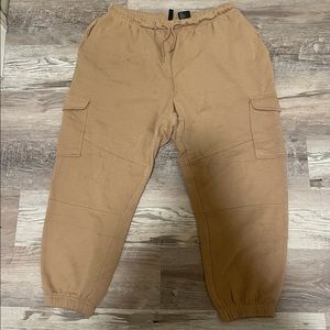 H&M CARGO SWEATPANTS